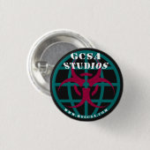 Badge Rond 2,50 Cm Pin de studio (Devant & derrière)