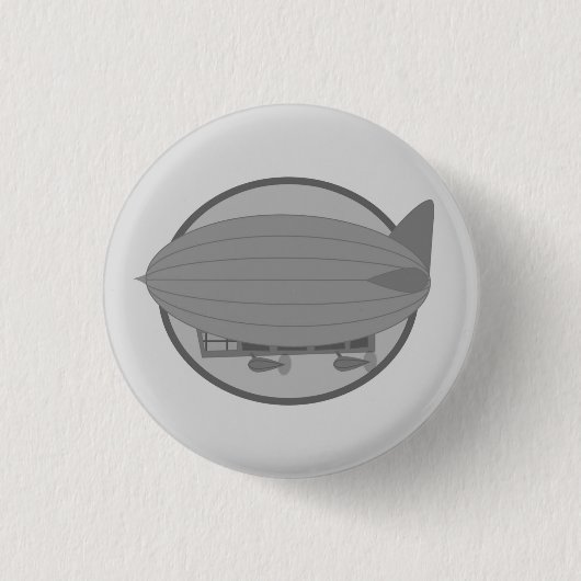Badge Rond 2,50 Cm Pin de zeppelin (Devant)