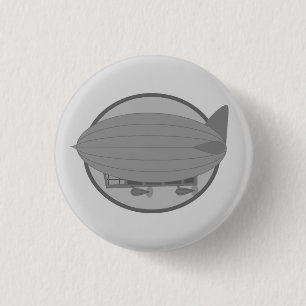 Badge Rond 2,50 Cm Pin de zeppelin