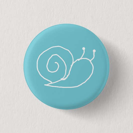 Badge Rond 2,50 Cm Pin d'escargot (Devant)