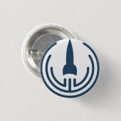 Badge Rond 2,50 Cm PIN d'icône de héros de Starship (Devant & derrière)
