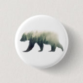 Badge Rond 2,50 Cm Pin d'ours (Devant)
