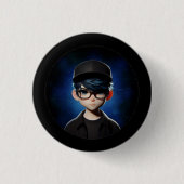 Badge Rond 2,50 Cm Pin GMJ YT (Devant)