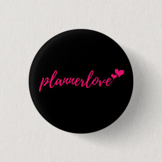 Badge Rond 2,50 Cm Pin noir de talent de Plannerlove