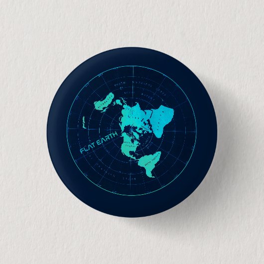 Badge Rond 2,50 Cm Pin plat de la terre (Devant)