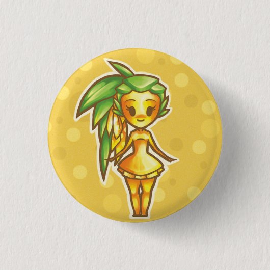 Badge Rond 2,50 Cm PineappleChibi (Devant)