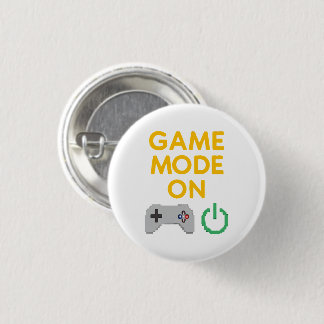 Badge Rond 2,50 Cm Pixel Art Gaming Design"