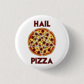 Badge Rond 2,50 Cm Pizza de grêle (Devant)