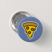 Badge Rond 2,50 Cm Pizza molle (Devant & derrière)