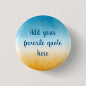 Badge Rond 2,50 Cm Plage de devis personnalisée (Devant)