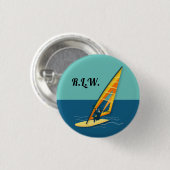 Badge Rond 2,50 Cm Planche à voile (Devant & derrière)