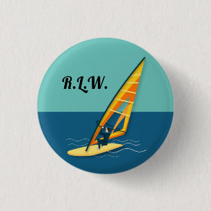 Badge Rond 2,50 Cm Planche à voile