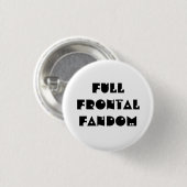 Badge Rond 2,50 Cm Plein bouton frontal de Fandom (Devant & derrière)