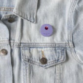 Badge Rond 2,50 Cm Plum Valentines (En situation)