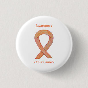 Badge Rond 2,50 Cm Poche de sensibilisation Ruban d'art personnalisé 