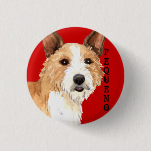 Badge Rond 2,50 Cm Podengo Pequeno
