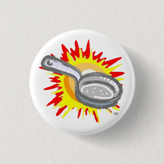 Badge Rond 2,50 Cm Poêle de Gurl de poêle