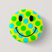 Badge Rond 2,50 Cm Pois (Devant)