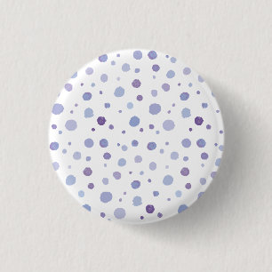 Badge Rond 2,50 Cm pois peint à la main