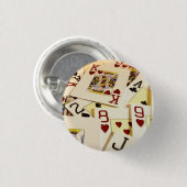 BADGE ROND 2,50 CM POKER (Devant & derrière)