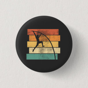 Badge Rond 2,50 Cm Pôle voûté Rétro