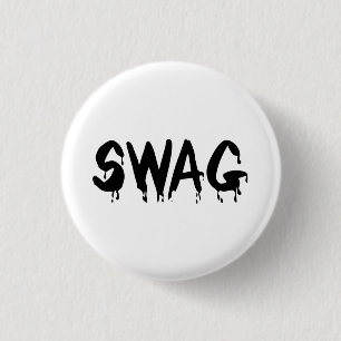 Badge Rond 2,50 Cm Police de Swag Button