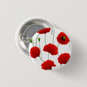 Badge Rond 2,50 Cm Poppies (Devant & derrière)