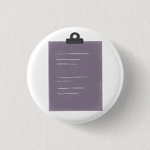 Badge Rond 2,50 Cm Porte-bloc-notes à liste de vérification de bureau