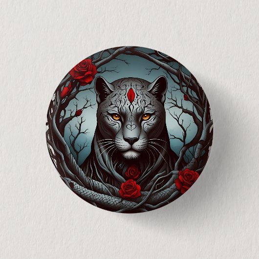 Badge Rond 2,50 Cm Porte - clé acrylique (Devant)