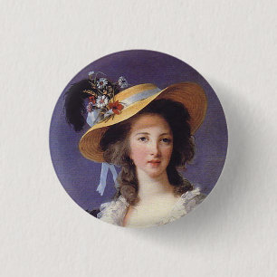 Badge Rond 2,50 Cm Portrait de l'Aristocrate français