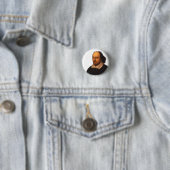 Badge Rond 2,50 Cm Portrait de Shakespeare (En situation)