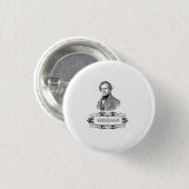 BADGE ROND 2,50 CM PORTRAIT MENDELSSOHN (Devant & derrière)
