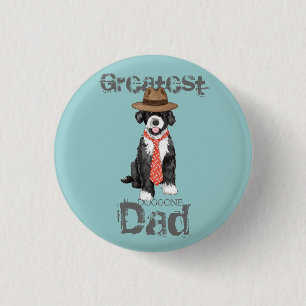 Badge Rond 2,50 Cm Portugais Water Dog Papa