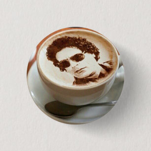 Badge Rond 2,50 Cm Pottoun de Gaddafi