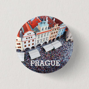 Badge Rond 2,50 Cm Prague, République tchèque