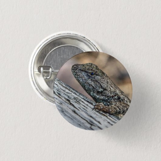 Badge Rond 2,50 Cm Prairie Lizard (Devant & derrière)