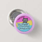 Badge Rond 2,50 Cm Première Pansexual ! (Devant & derrière)