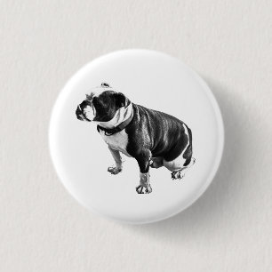 Badge Rond 2,50 Cm Présent et Patient