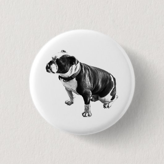 Badge Rond 2,50 Cm Présent et Patient (Devant)