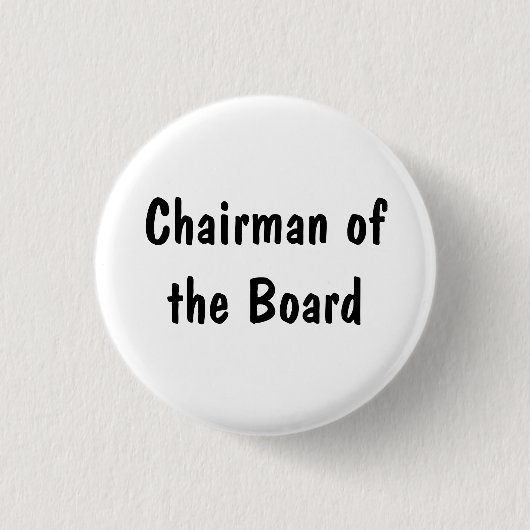 Badge Rond 2,50 Cm Président du Conseil (Devant)