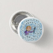 Badge Rond 2,50 Cm Presse-moi (Devant & derrière)