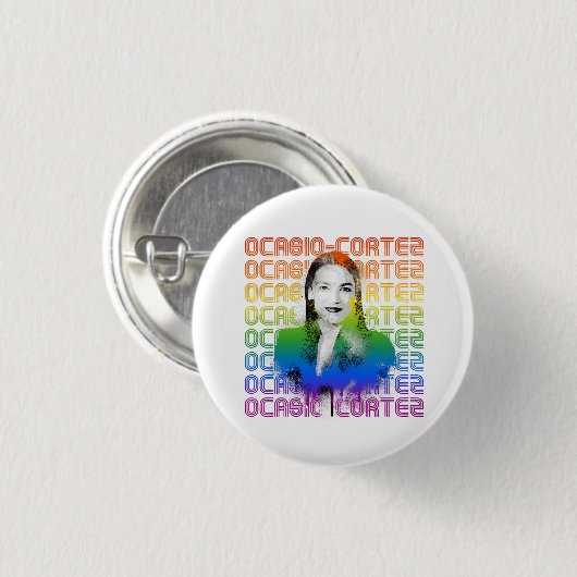Badge Rond 2,50 Cm Pride AOC rétro (Devant & derrière)