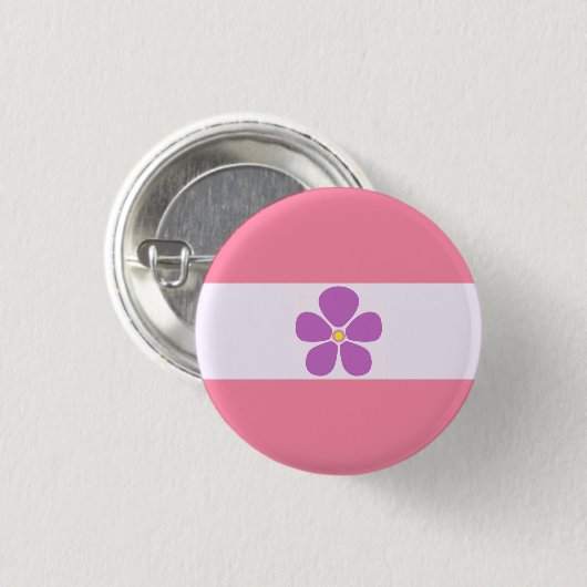 Badge Rond 2,50 Cm Pride Button (Devant & derrière)