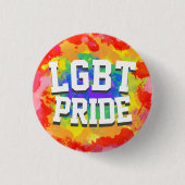 Badge Rond 2,50 Cm Pride LGBT - Bouton rond (Devant)