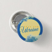 BADGE ROND 2,50 CM PRIER POUR L'UKRAINE (Devant & derrière)