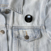 Badge Rond 2,50 Cm Prière Sérénité Jésus Croix (En situation)