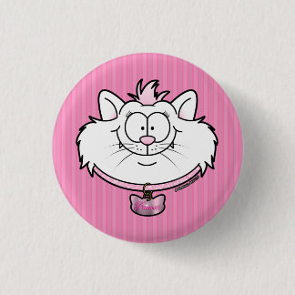 Badge Rond 2,50 Cm Princess Kitty Pink Sparkle Screwball Graphics