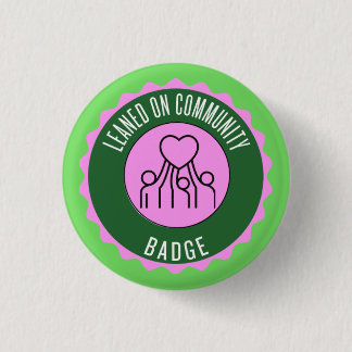 Badge Rond 2,50 Cm Pris en compte sur un insigne communautaire