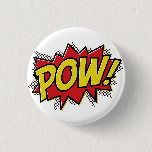 Badge Rond 2,50 Cm prisonnier de guerre ! (Devant)