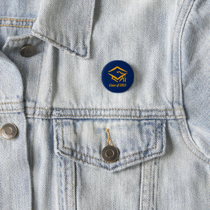 Badge Rond 2,50 Cm Promotion de 20?? NVYGLD Année personnalisée
